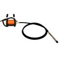 Electric concrete vibrator with eccentric hose